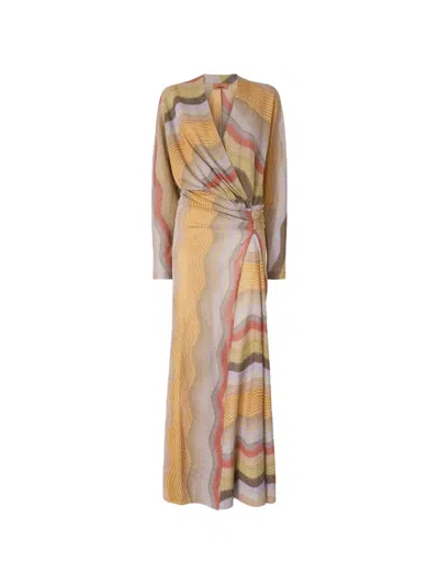 Missoni Zigzag-knit Dress In Multi