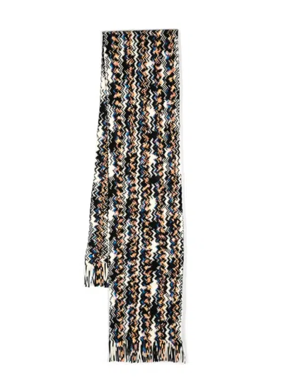 Missoni Zigzagn Scarf In Multicolour