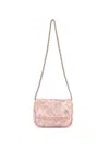 Missoni Zigzag-pattern Chain-strap Bag In Pink