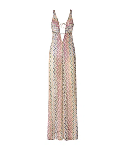 MISSONI ZIGZAG-PATTERN JUMPSUIT
