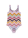 Missoni Zigzag-pattern Swimsuit In Multi
