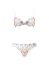 Missoni Zigzag-print Bikini In Multi