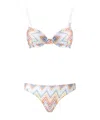 Missoni Zigzag-print Bikini In White