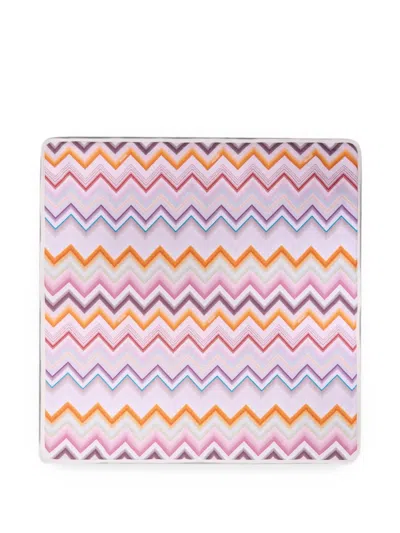 Missoni Zigzag-print Blanket In Pattern