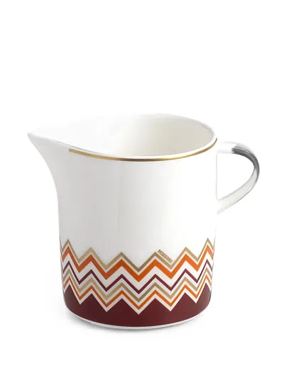 Missoni Zigzag-print Milk Jug In Multi