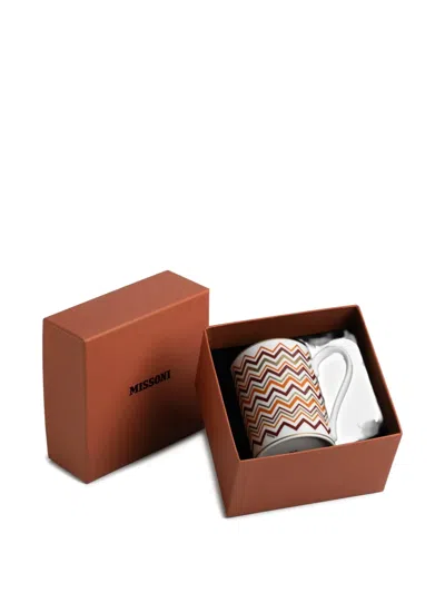Missoni Zigzag-print Mug In Multi