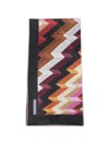 Missoni Printed Silk Scarf In Multi