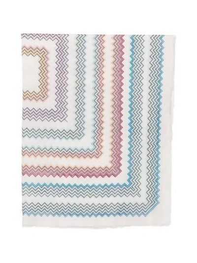Missoni Zigzag-print Scarf In Multi