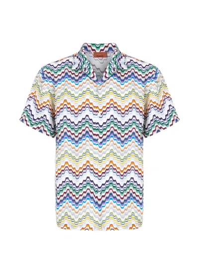 Missoni Zigzag-print Shirt In Multi