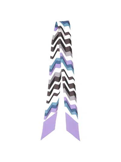 Missoni Zigzag-print Silk Scarf In Multi