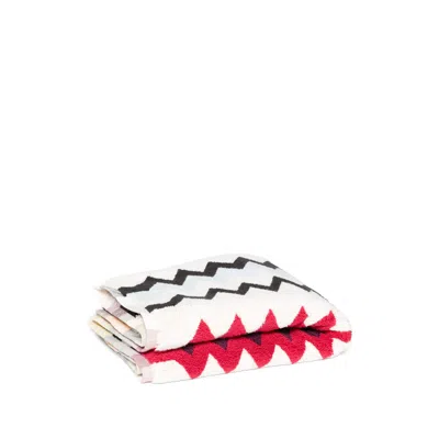 MISSONI ZIGZAG-WOVEN TOWEL (91CM X 62CM)