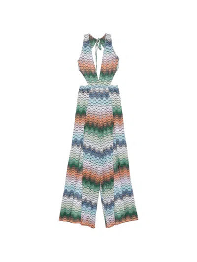 Missoni Zigzap-pattern Jumpsuit In Multi