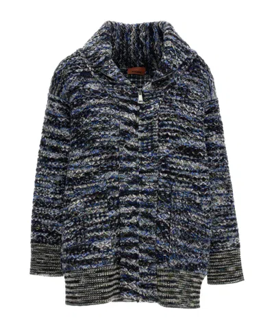 Missoni Patch-pocket Sweater In Multi