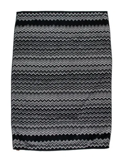 Pre-owned Missonihome Bath Towel In Black