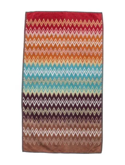 Pre-owned Missonihome Bath Towel In Multicolor