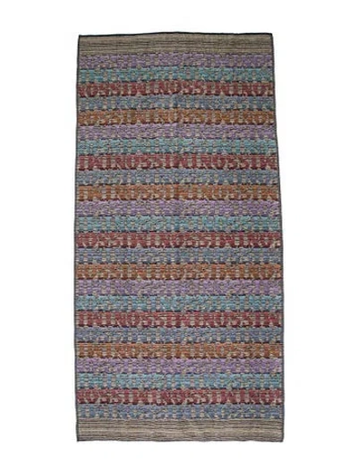 Pre-owned Missonihome Blake Bath Sheet In Multi