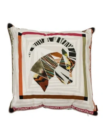 Pre-owned Missonihome Constellation Capricorn Cushion In Neutrals