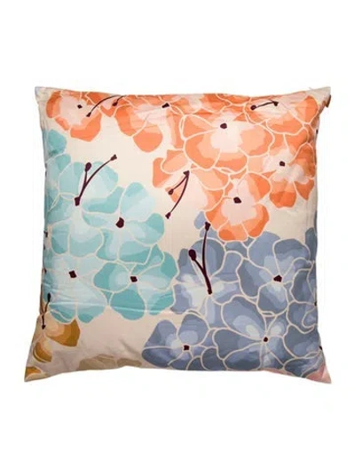 Pre-owned Missonihome Cotton Throw Pillow In Multi