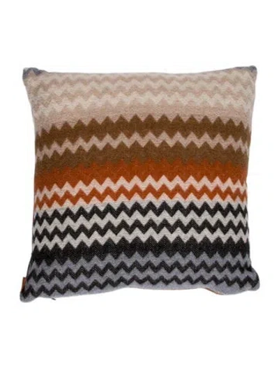 Pre-owned Missonihome Humbert Throw Pillow In Multi