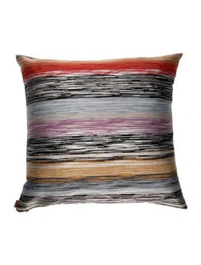 Pre-owned Missonihome Strasburgo Throw Pillow In Multicolor