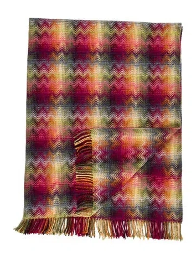 Pre-owned Missonihome Throw Blanket In Multi