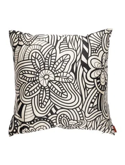 Pre-owned Missonihome Throw Pillow In Black