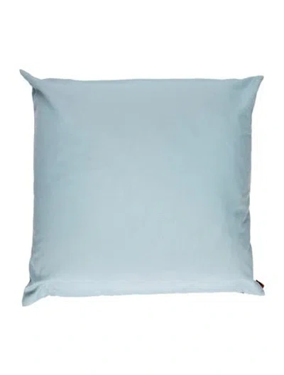 Pre-owned Missonihome Throw Pillow In Blue