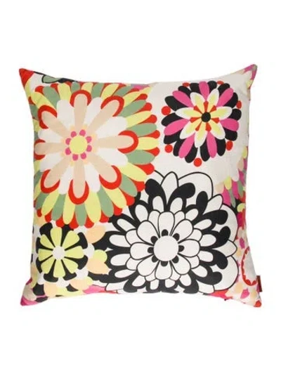 Pre-owned Missonihome Vevey Throw Pillow In Red