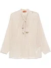 Missoni Beige Metallic Fibre Shirt