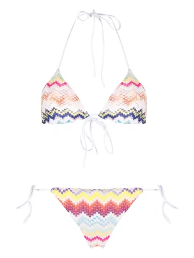 Missoni Set Bikini Con Stampa In Multi