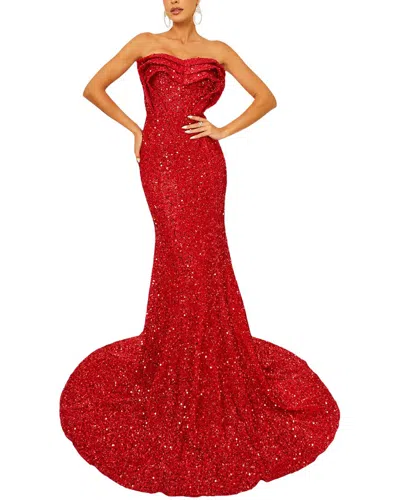Missord Maxi Dress In Red