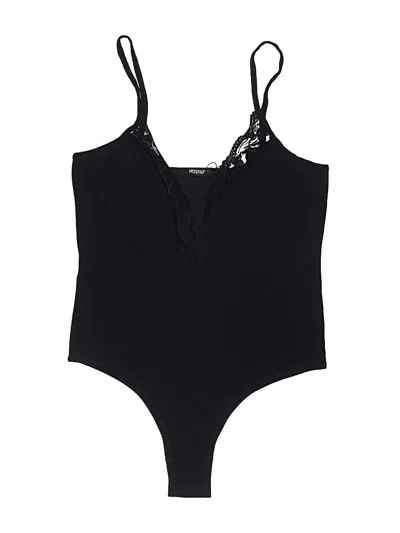 Pre-owned Misspap Bodysuit In Black