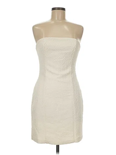 Pre-owned Misspap Cocktail Dress In Ivory