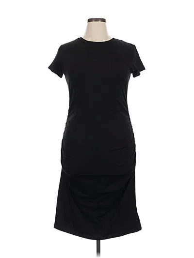 Pre-owned Missufe Casual Dress In Black