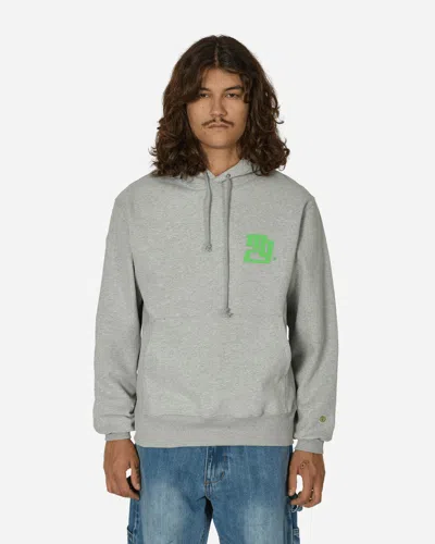 Mister Green Iconic Hoodie Heather In Grey