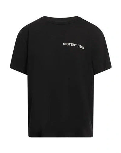 Mister Green Man T-shirt Black Size L Cotton
