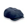 Mister Miller - Master Hatter Men's Albert's Ace Bakerboy Cap In Black Cashmere Wool In Black
