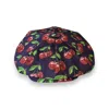 Mister Miller - Master Hatter Men's Blue / Red Leigh Francis X Mister Miller Oversized Bakerboy Cap In Cherry Bomb In Multi
