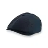 Mister Miller - Master Hatter Men's Jack's Knight Newsboy Cap In Black Merino Lambswool In Black