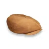 Mister Miller - Master Hatter Men's Neutrals Theo's Tan Newsboy Cap In Tan Corduroy In Brown