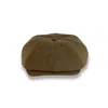 Mister Miller - Master Hatter Men's Theos Palm Newsboy Cap - Green In Green