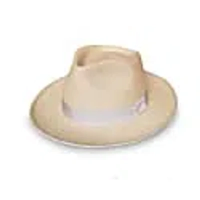 Mister Miller - Master Hatter Panama Hat The Panama Cruz With Champagne Coloured Gros-grain Ribbon Trim