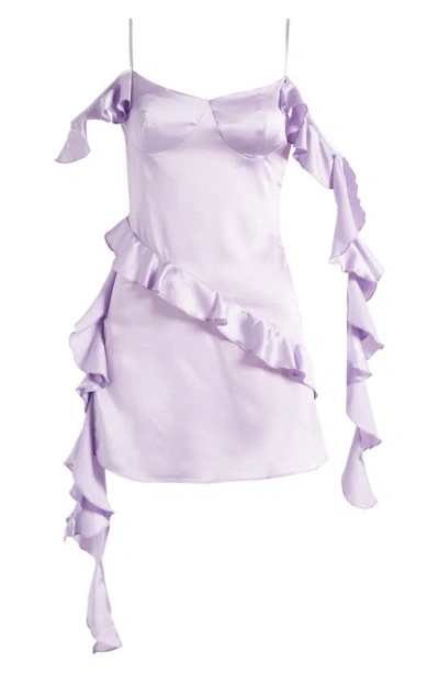 Mistress Rocks Asymmetric Hem In Lavender Field