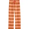 Mistress Rocks Chevron Knit Drawstring Pants In Multi Colour