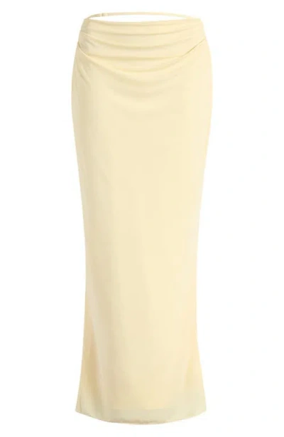 Mistress Rocks Créme Brûlée Maxi Skirt In Creme Brulee