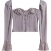 Shop Mistress Rocks Plunge Metal O-ring Top In Slate