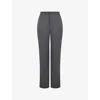 Mistress Rocks Low Rise Pants In Slate