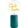Mitb Cest Lavie Portable Table Lamp In Green