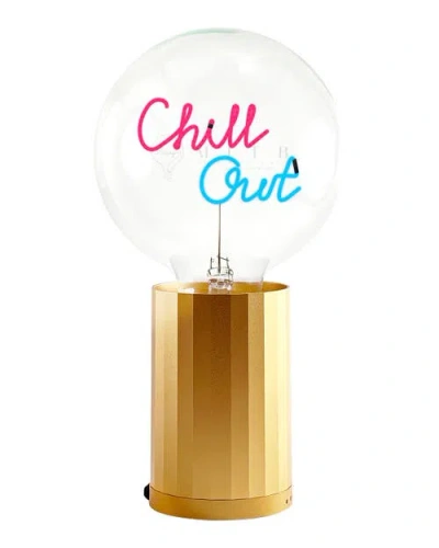 Mitb Chill Out Portable Table Lamp In Gold