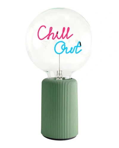 Mitb Chill Out Portable Table Lamp In Green